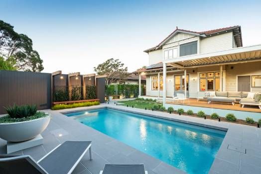 swimming pool landscape design