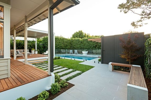 pool and garden design Melbourne