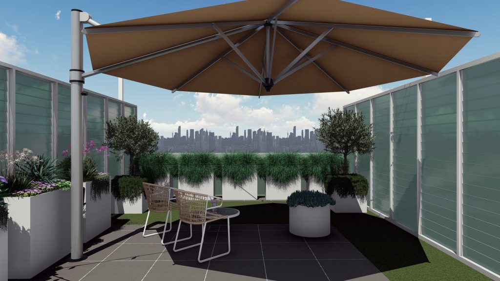 Melbourne Rooftop landscape design
