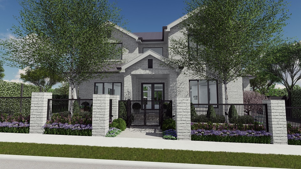 3D landscape design