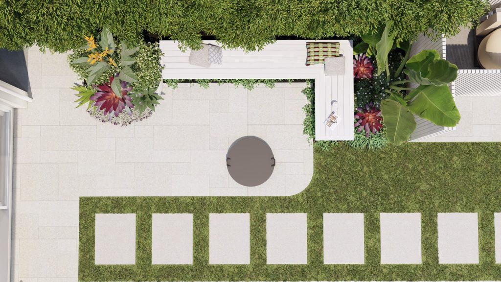 3d landscape design by Anthony Scott Landscape Design services Melbourne