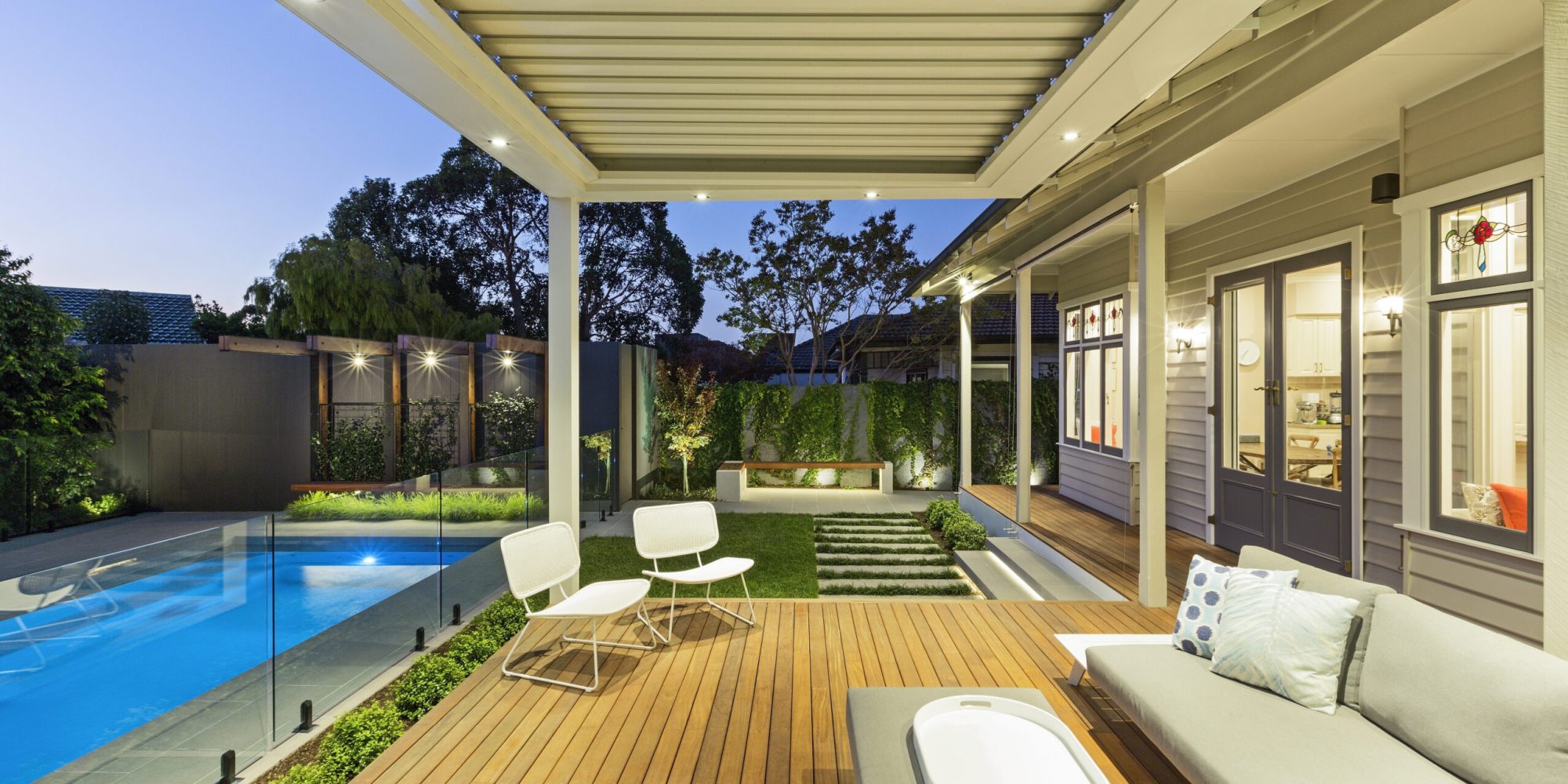 swimming pool and landscape design Melbourne